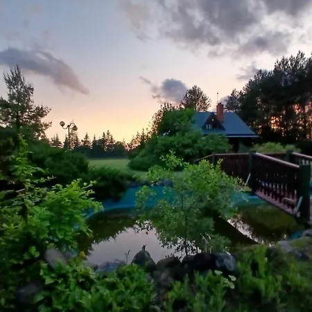 Holiday home Dom Na Mazurach Wynajem Caloroczny Blisko Jeziora Nidzkie Bilard Sauna