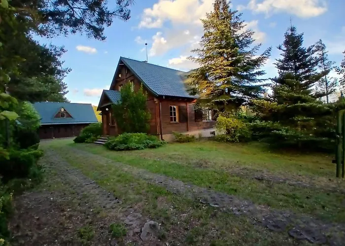 Holiday home Dom Na Mazurach Wynajem Caloroczny Blisko Jeziora Nidzkie Bilard Sauna