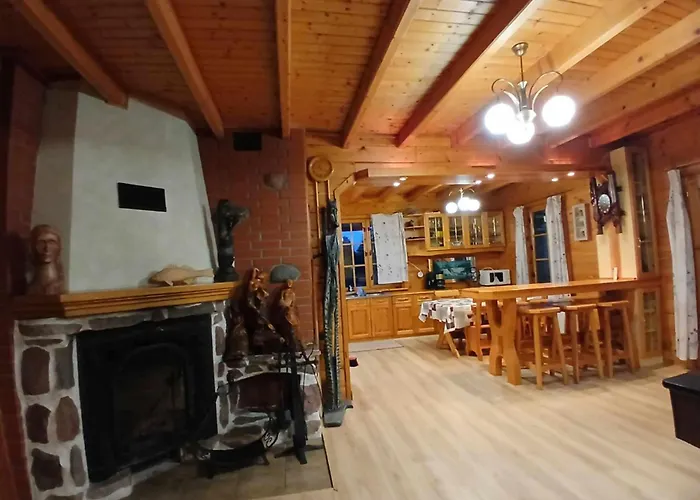 Dom Na Mazurach Wynajem Caloroczny Blisko Jeziora Nidzkie Bilard Sauna Pogobie Tylne