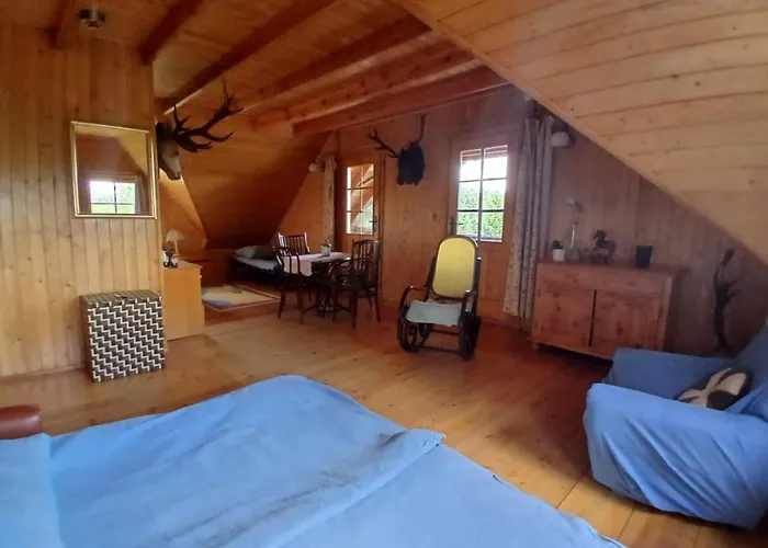 Holiday home Dom Na Mazurach Wynajem Caloroczny Blisko Jeziora Nidzkie Bilard Sauna