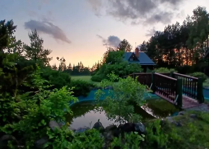 Holiday home Dom Na Mazurach Wynajem Caloroczny Blisko Jeziora Nidzkie Bilard Sauna